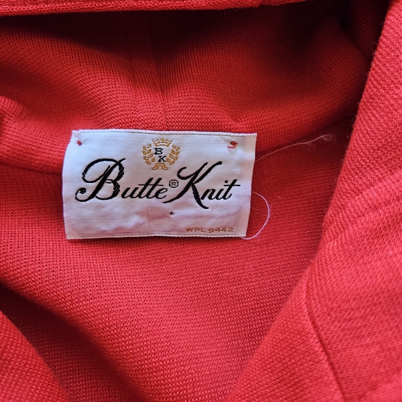 Red Toggle Coat - Picture 8 of 8